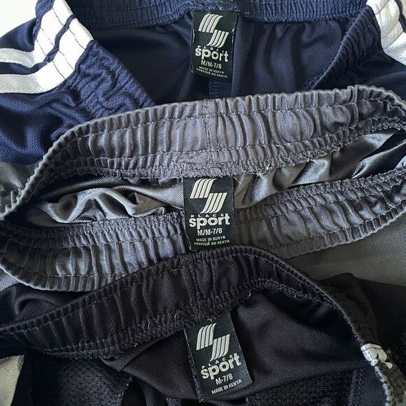 Children’s Place Children’s Sport Lot of 6 Pairs of Athletic Shorts Size Medium - Picture 3 of 3